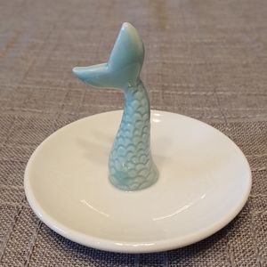 Mermaid Tail super cute ring dish trinket tray new
